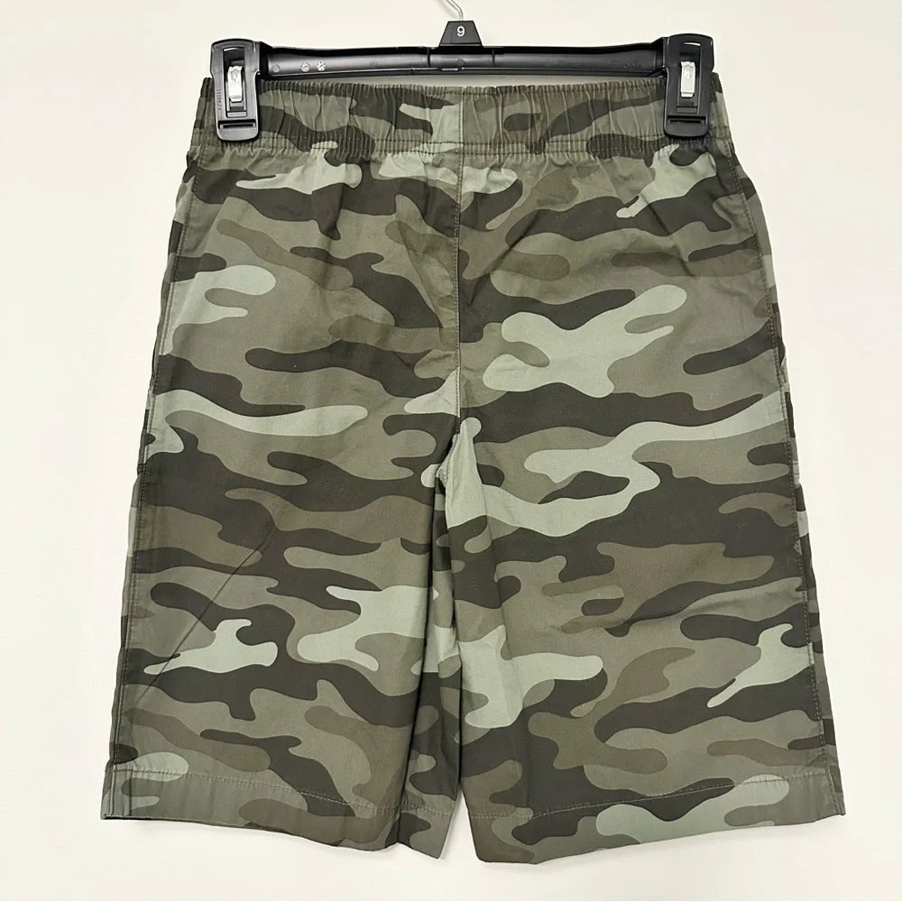 NWT Carter's Green Camouflage Shorts Boys Size 10 NEW